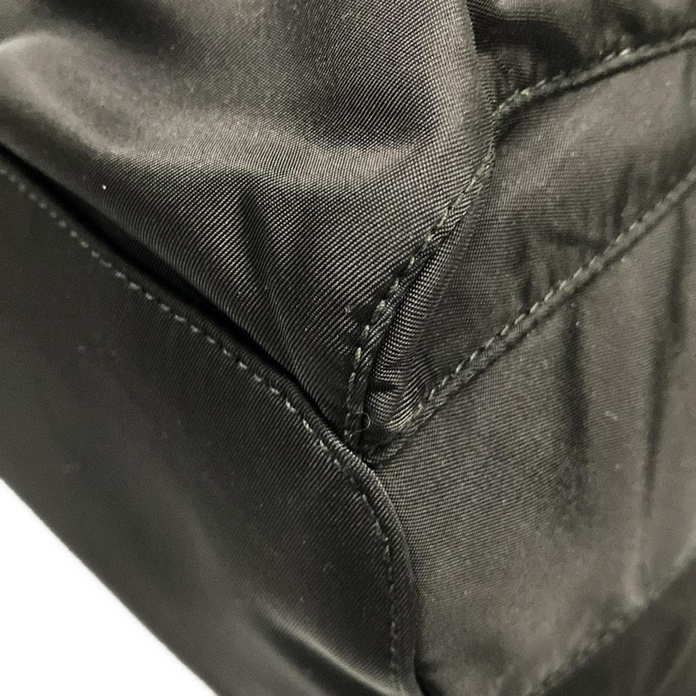 Prada Rucksack Drawstring Type Leather Black - image 7
